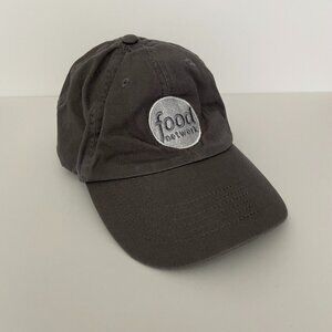 Food Network Gray Grey Baseball Cap Hat OS